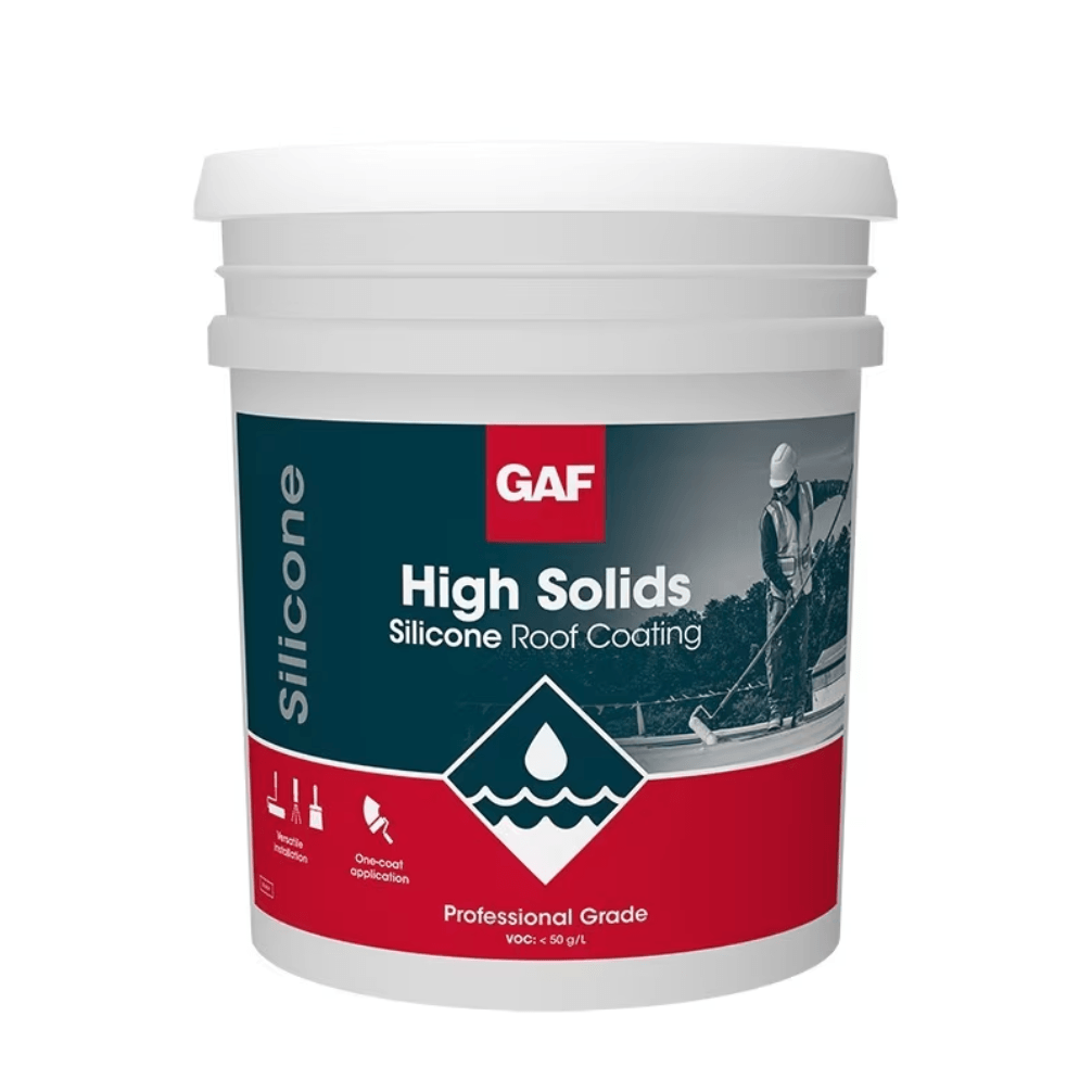 GAF High Solids Silicone Roof Coating