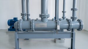 Industrial coated piping system protected with corrosion-resistant industrial paint